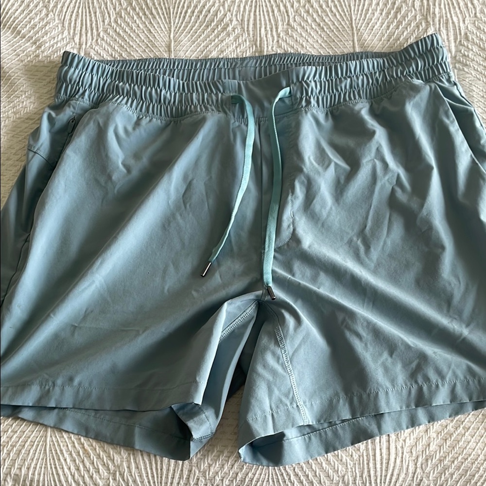 Light Blue Athletic CRZ YOGA Men's Shorts